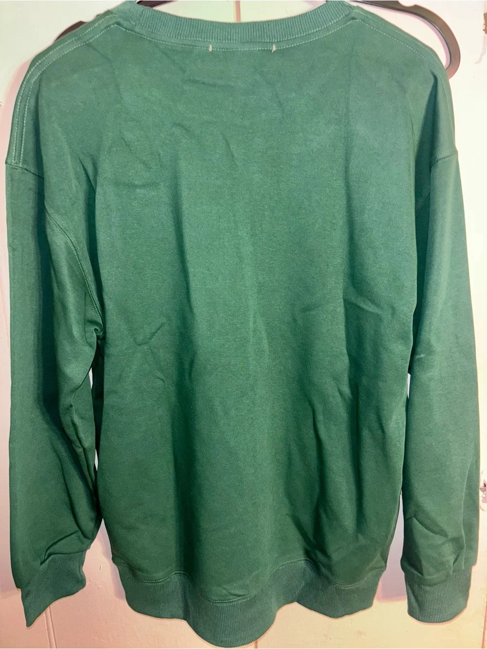 Brand New !! Men's Dark Green Logo Crewneck Sweater